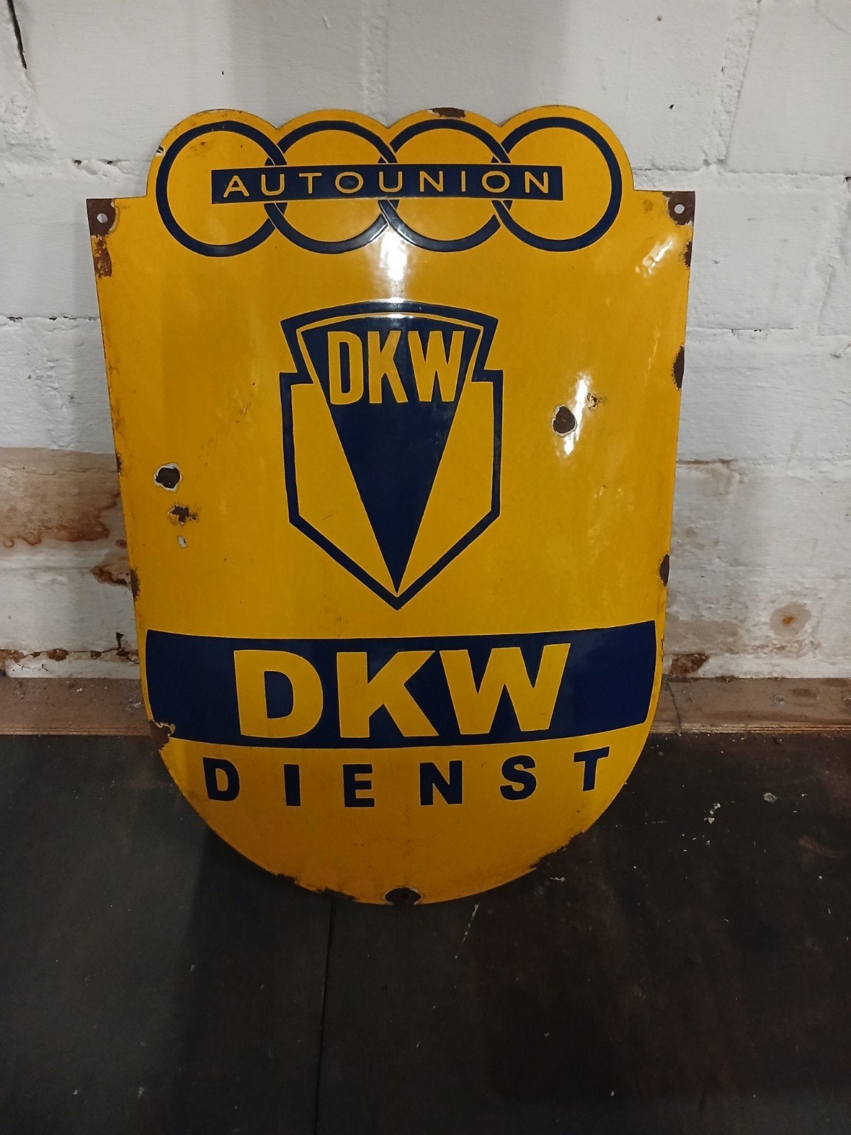 emaile reclamebord, Verzamelen, Ophalen of Verzenden, Reclamebord