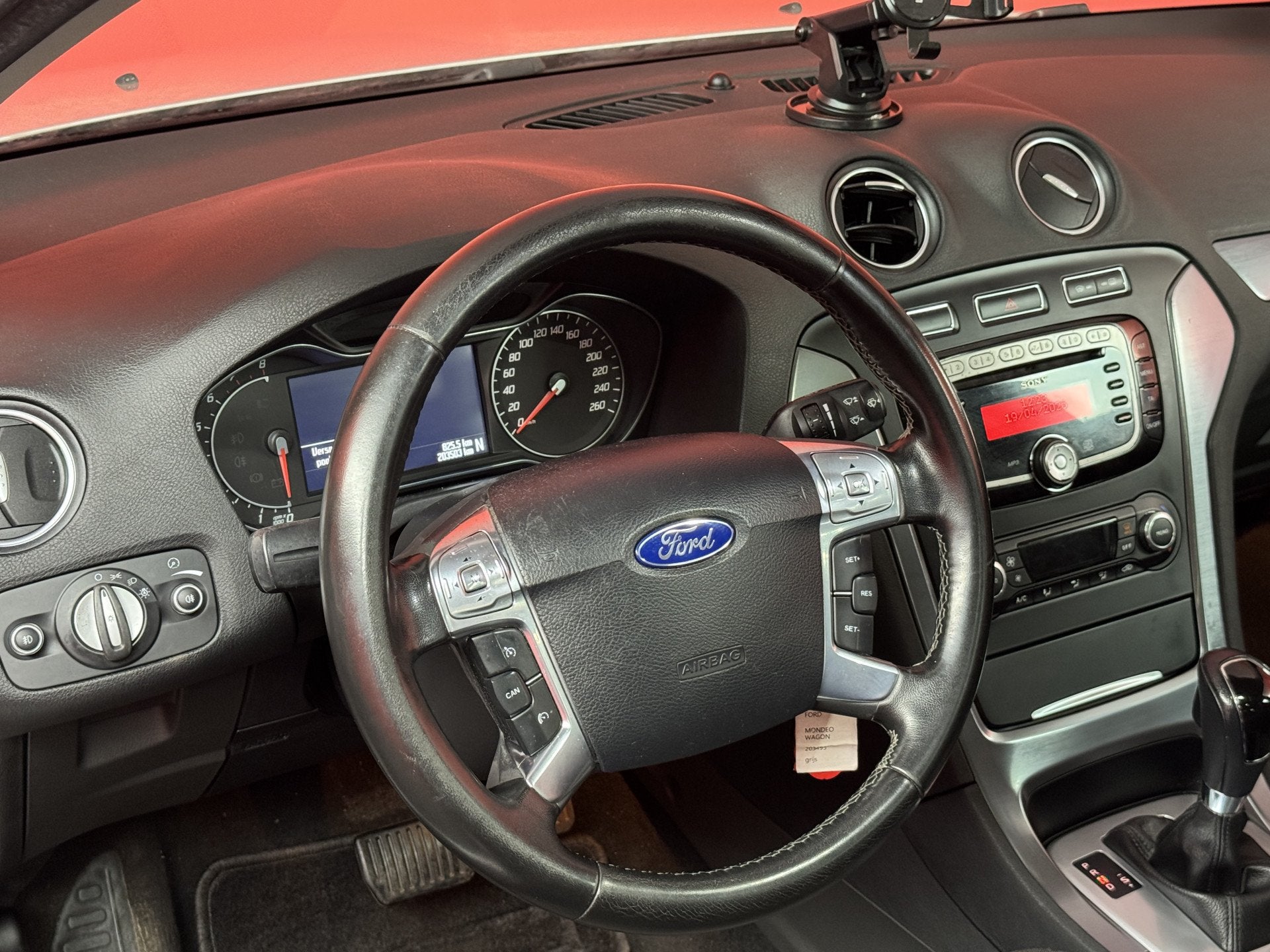 Ford Mondeo Wagon 2.0 EcoBoost Titanium | Automaat | Climate, Auto's, Euro 5, Stof, Gebruikt, Zwart
