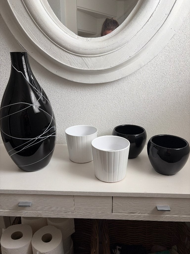 Vazen en potten, Ophalen