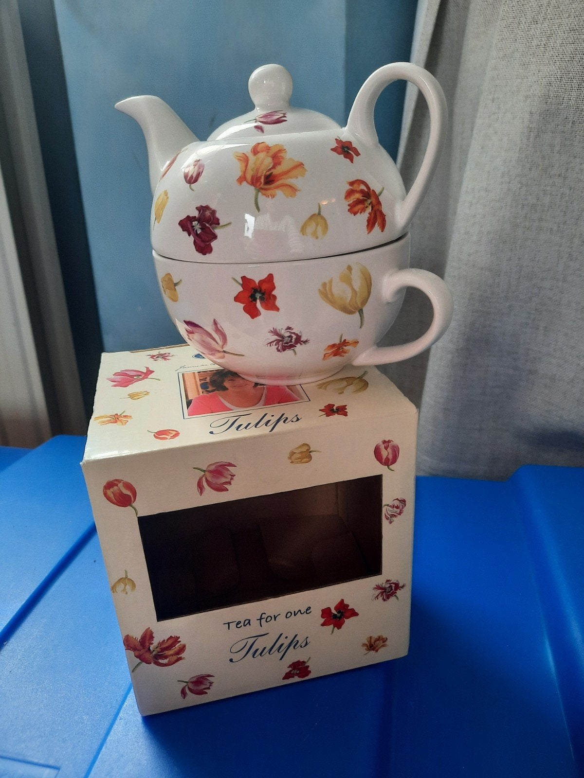 Janneke Brinkman Tea for one, Ophalen, Zo goed als nieuw, Overige stijlen, Kop(pen) en/of Schotel(s)