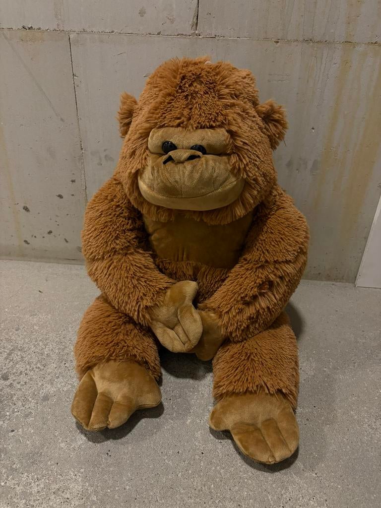 Apenknuffel groot, Verzamelen, Beren en Cherished Teddies, Ophalen of Verzenden, Zo goed als nieuw, Stoffen beer, Overige merken