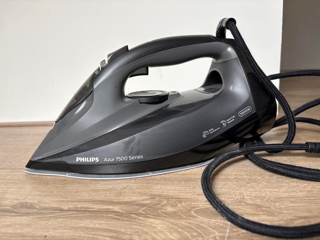 Philips Azur 7500 Serie Strijkijzer - 3200W, Ophalen, Zo goed als nieuw, Strijkijzer met snoer