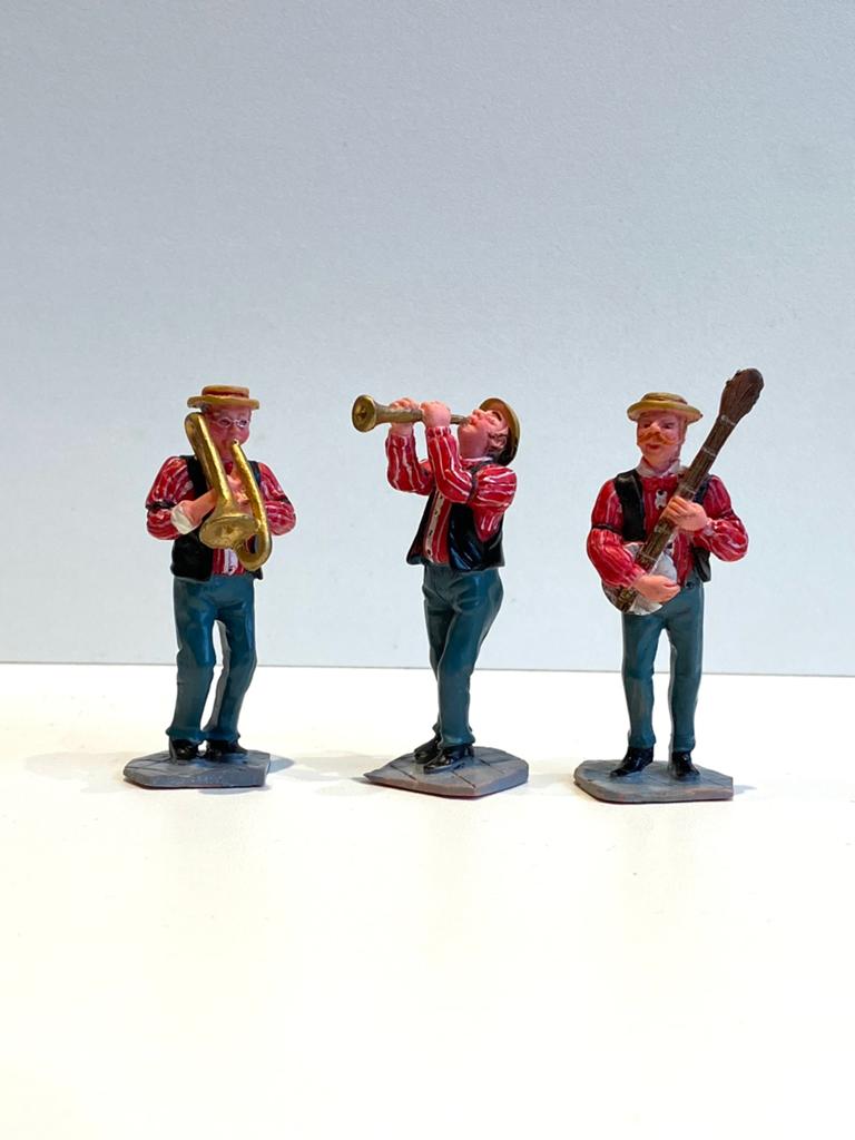 Lemax Dixieland Band, set of 3 (62292), Verzenden