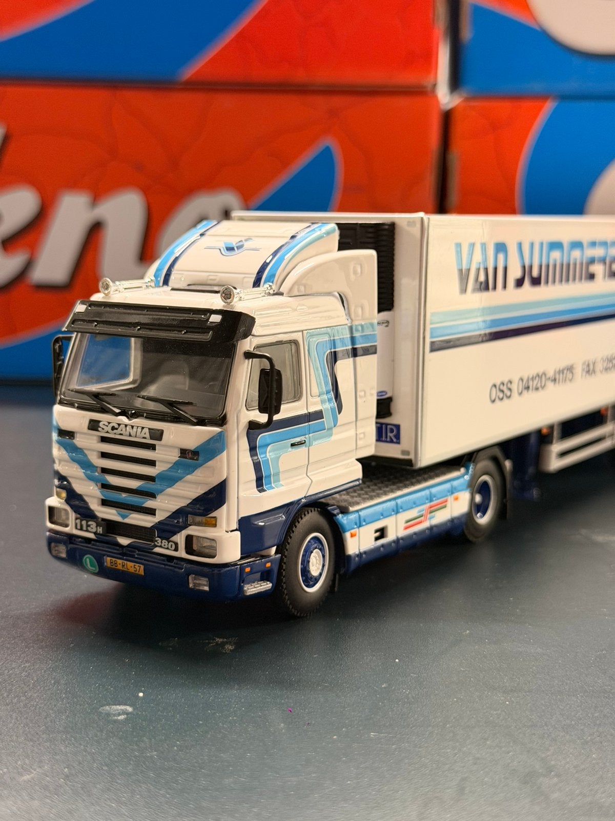 Tekno Scania 113H 380 Van Summeren, Ophalen of Verzenden, Nieuw, Bus of Vrachtwagen, Wsi