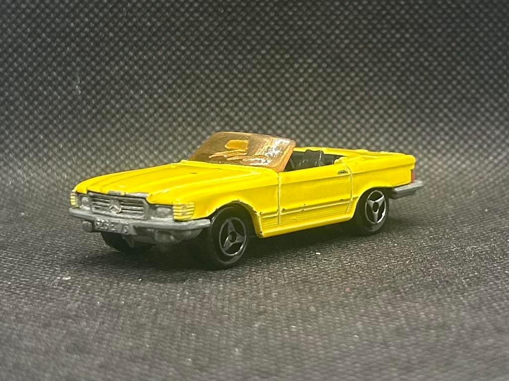 Majorette Mercedes Benz 350 SL 1:64, Verzenden, Zo goed als nieuw, Auto