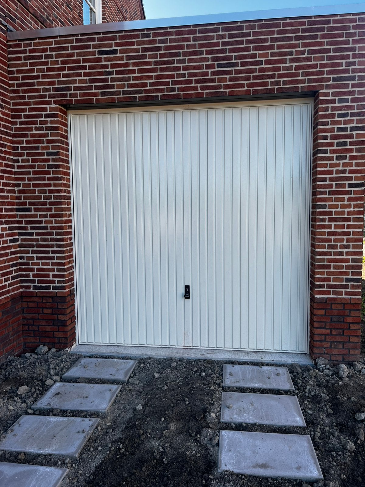 Garage deur Garage deur Hoogte 2490 Breedte 2440, Ophalen, Metaal, 120 cm of meer, 215 cm of meer