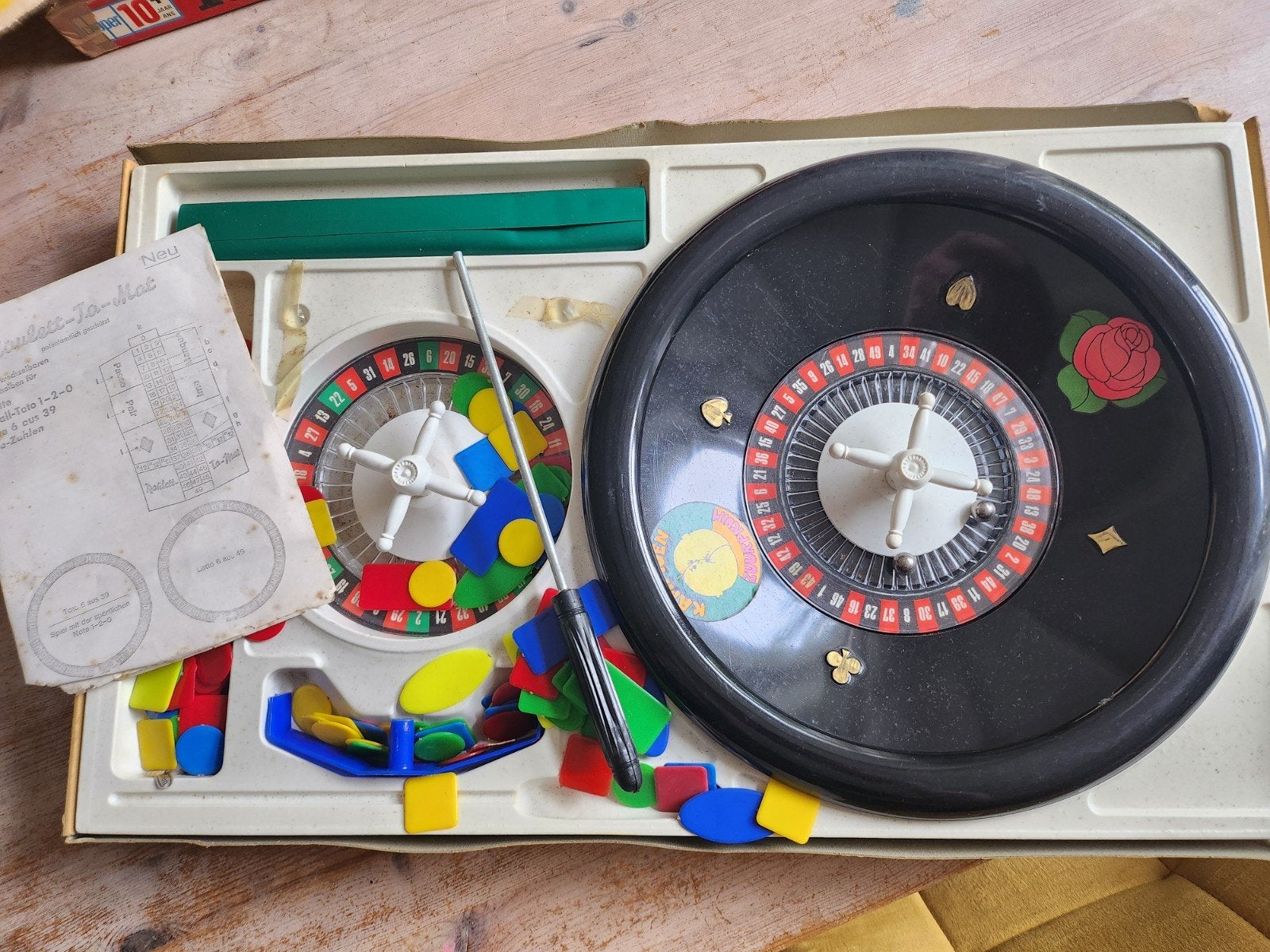 1960s Roulette spel - compleet, Hobby en Vrije tijd, Ophalen of Verzenden