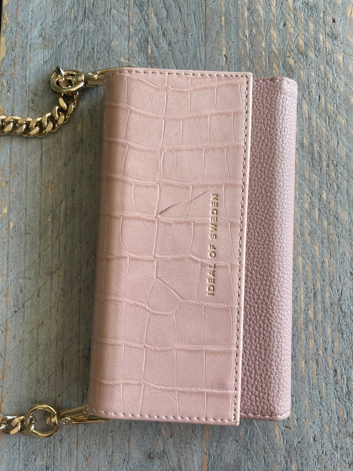 Ideal of Sweden Clutch iPhone Misty Rose Crock, Pasjeshouder, Gebruikt, Kunstleer, Roze