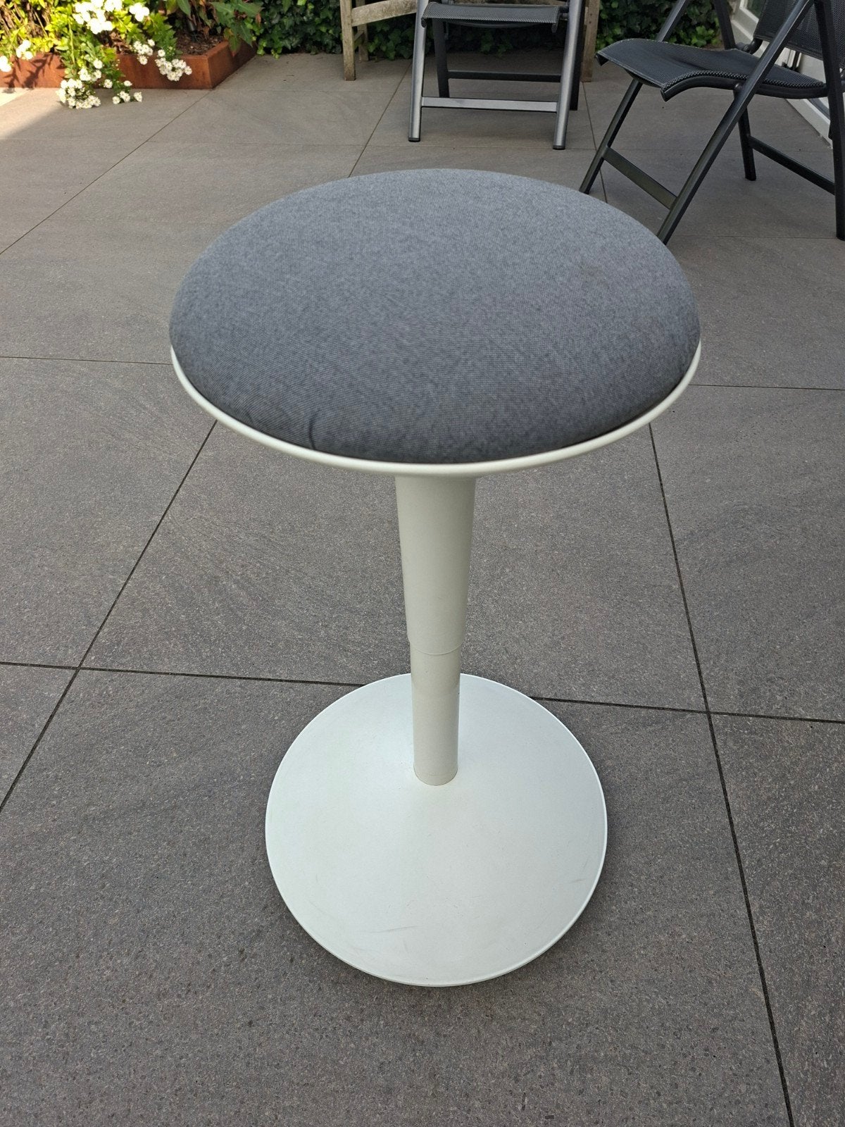 Ikea Nilserik zit-/sta steun/kruk, Ophalen, Gebruikt, Blauw