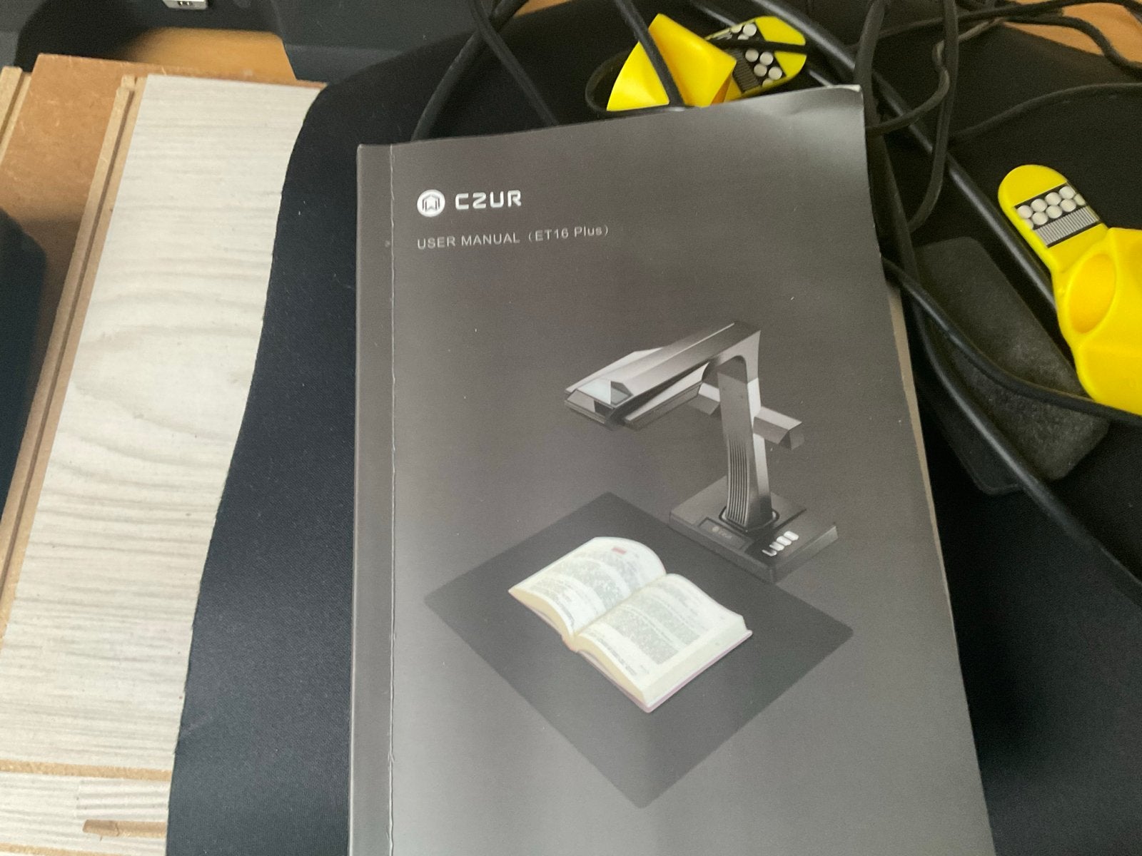 CZUR ET16 Plus Boekscanner - Zo goed als nieuw, Ophalen, Zo goed als nieuw, Documentscanner, MacOS