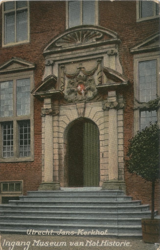 Utrecht Jans Kerkhof Museum vanNat Historie, Verzenden, 1920 tot 1940, Ongelopen, Utrecht