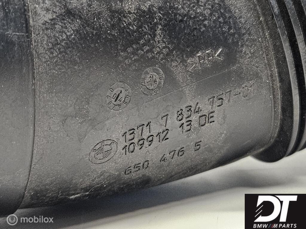 Inlaatbuis BMW M5 E60 S85 V10 S85B50 13717834757, Gebruikt, Ophalen of Verzenden, BMW