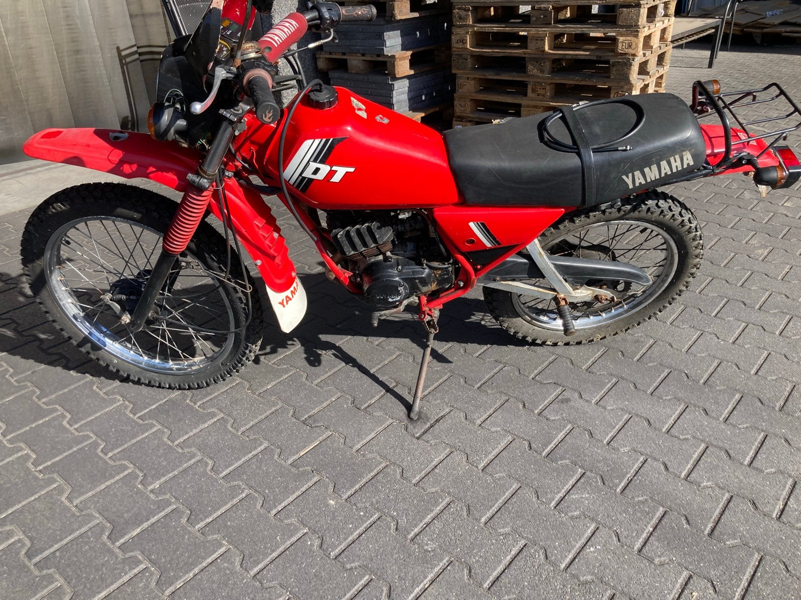 Yamaha DT 50 met kenteken-  bj. 1983, Fietsen en Brommers, Ophalen, 50 cc, Yamaha