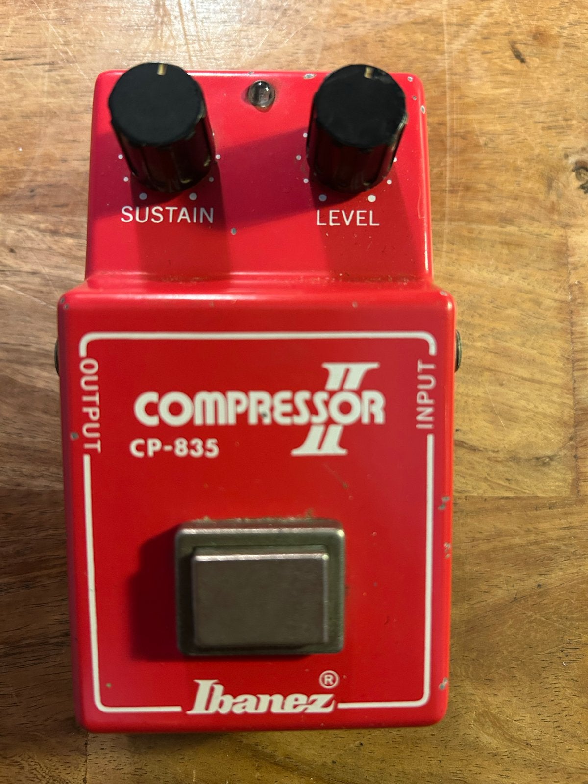 Ibanez Compressor II CP-835 Vintage Gitaar Pedaal, Muziek en Instrumenten, Ophalen of Verzenden, Gebruikt, Compressor