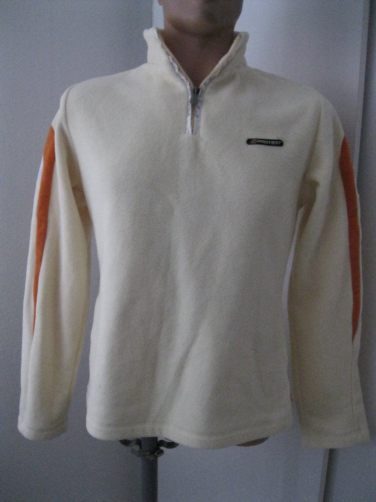maat XL, 1 nieuwe Girlz Protest fleece trui, 68 cm., Girlz Protest, Geel, Maat 46/48 (XL) of groter, Nieuw