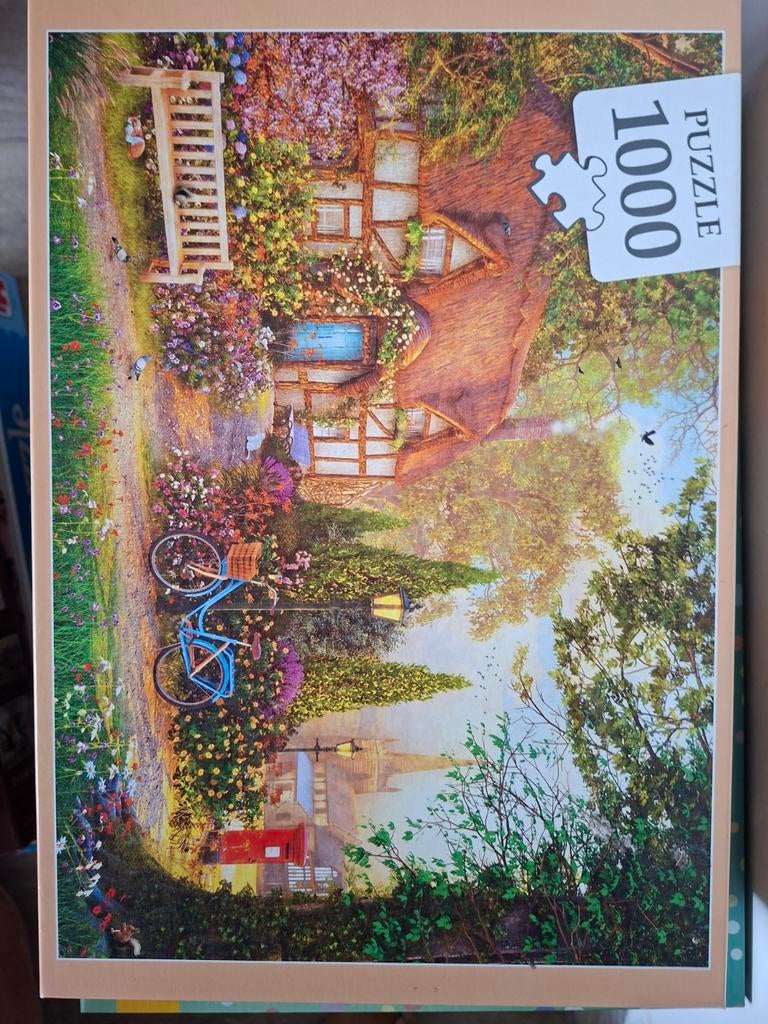 Puzzel 1000 stukjes, Ophalen, 500 t/m 1500 stukjes