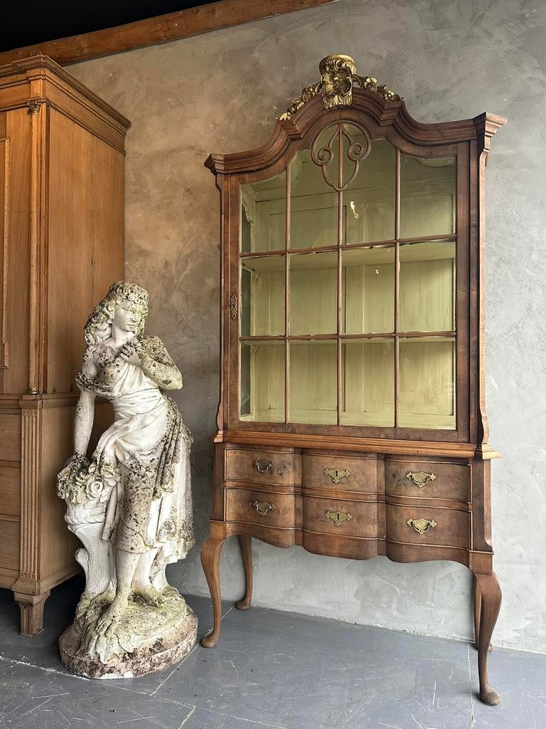 "HENDRICKX "  Zweeds Vitrine Kast., Ophalen of Verzenden
