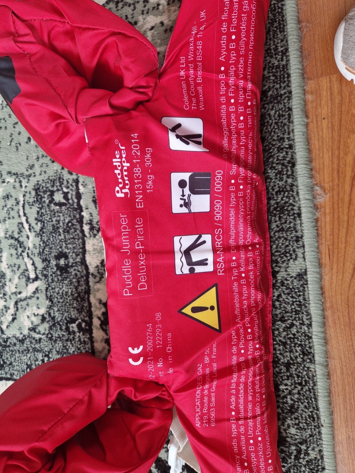 Puddle Jumper Deluxe-Pirate zwembandjes 15-30kg, Ophalen of Verzenden, Zo goed als nieuw