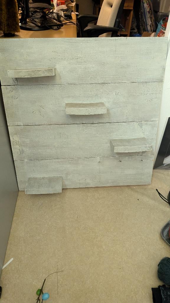 Steigerhout, Ophalen, Gebruikt, 25 tot 50 mm, Plank