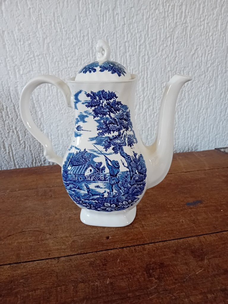 MYOTT koffie/theekan blauw, The Hunter, Ophalen of Verzenden