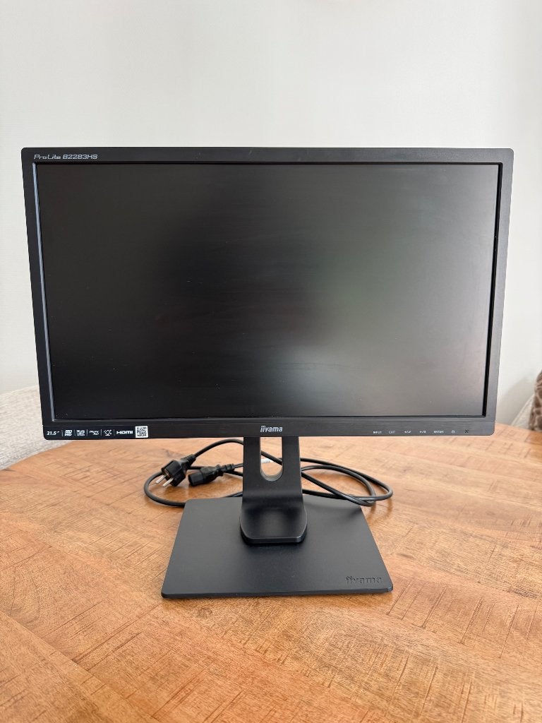 iiyama ProLite B2283HS 21,5” Full HD Monitor, Ophalen, Zo goed als nieuw