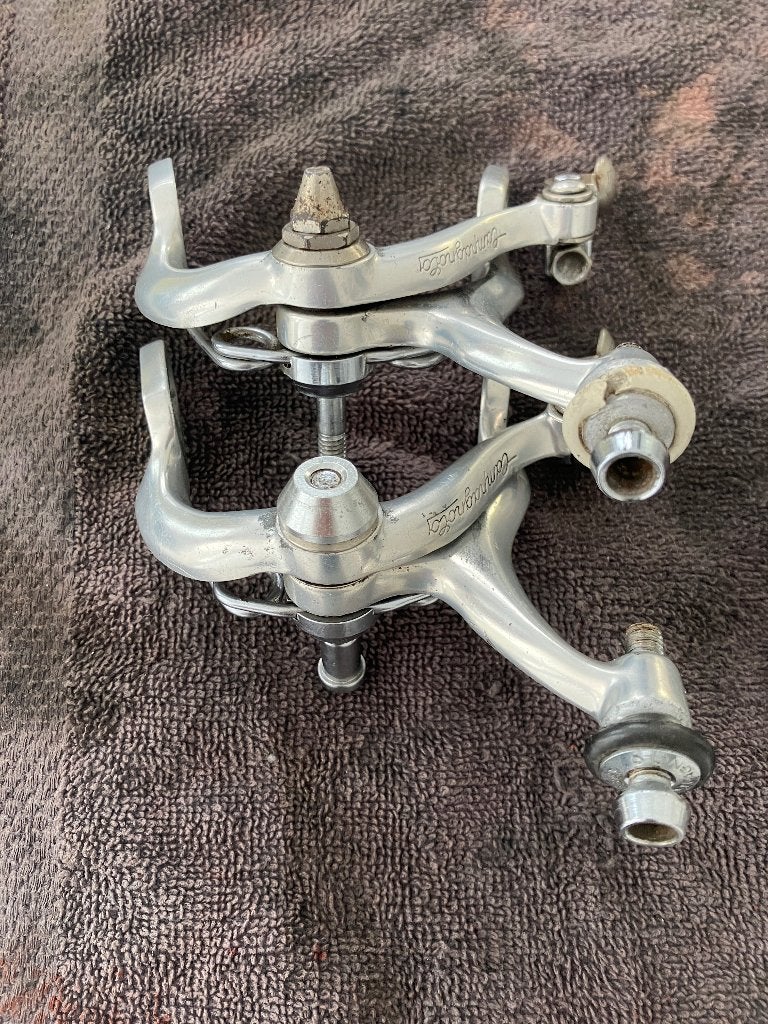 Campagnolo remhoeven retro set, Fietsen en Brommers, Fietsonderdelen, Remmen, Gebruikt, Racefiets, Campagnolo