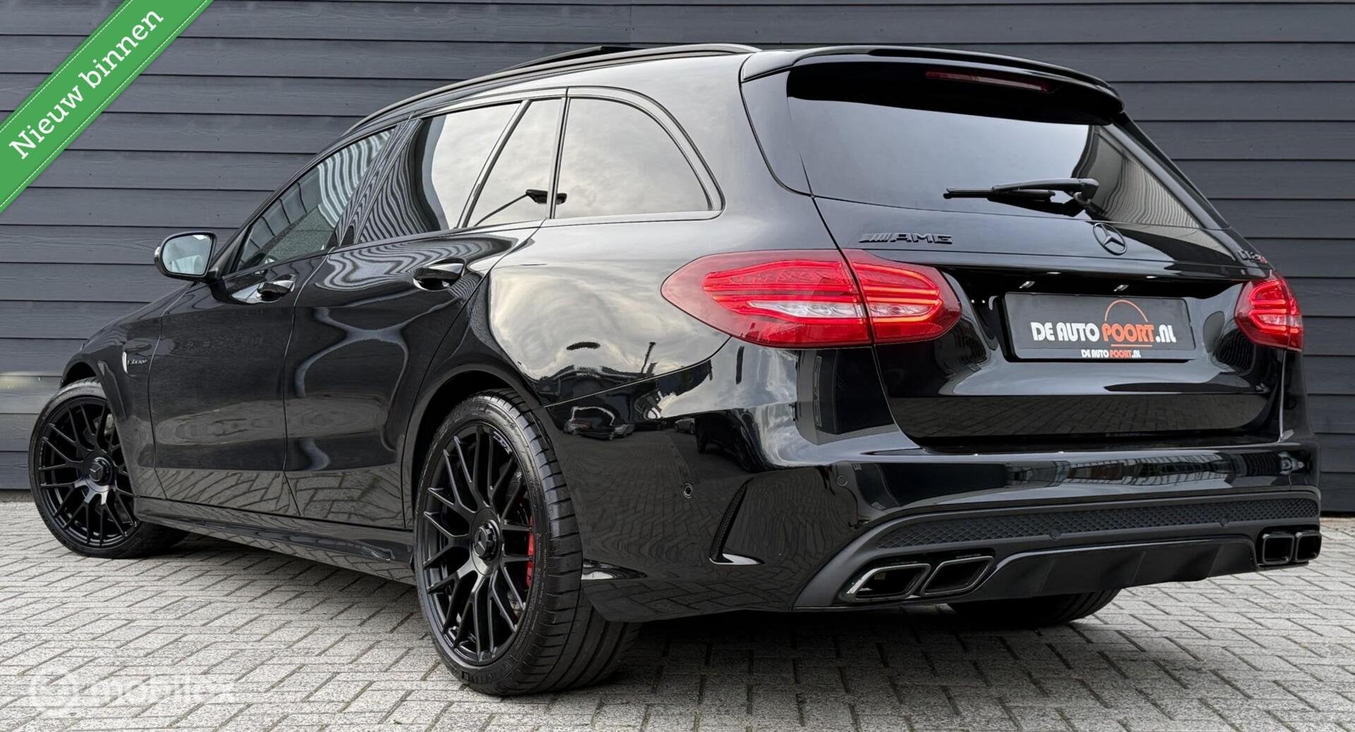 Mercedes C-klasse Estate AMG 63 S Edition 1 Pano.dak/Burmest, Auto's, Automaat, Dealer onderhouden, Achterwielaandrijving, Gebruikt