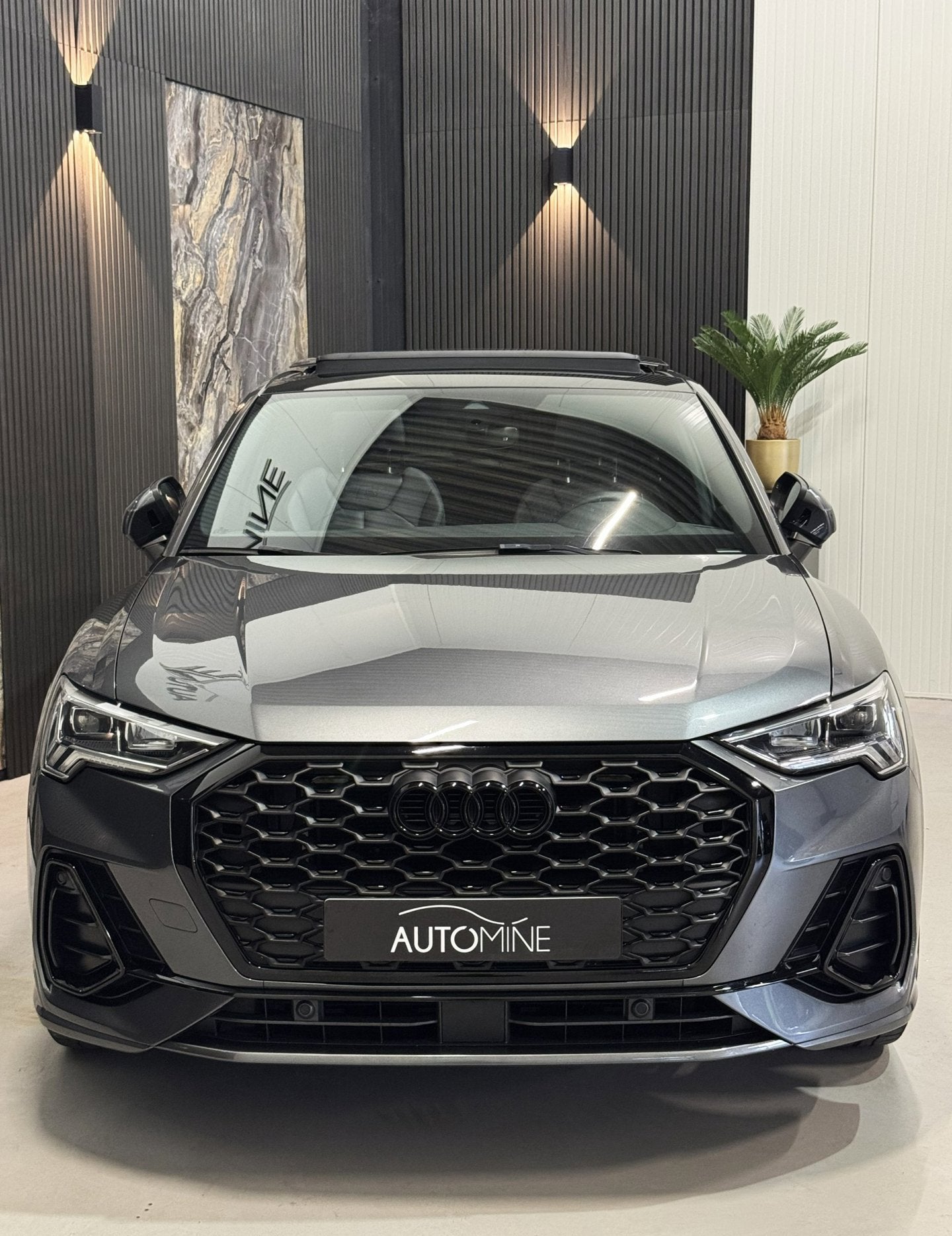 Audi Q3 SPORTBACK 35 TFSI S-line Black Optic|PANO|BLIND SPOT, 4 cilinders, 150 pk, 1505 kg, Leder