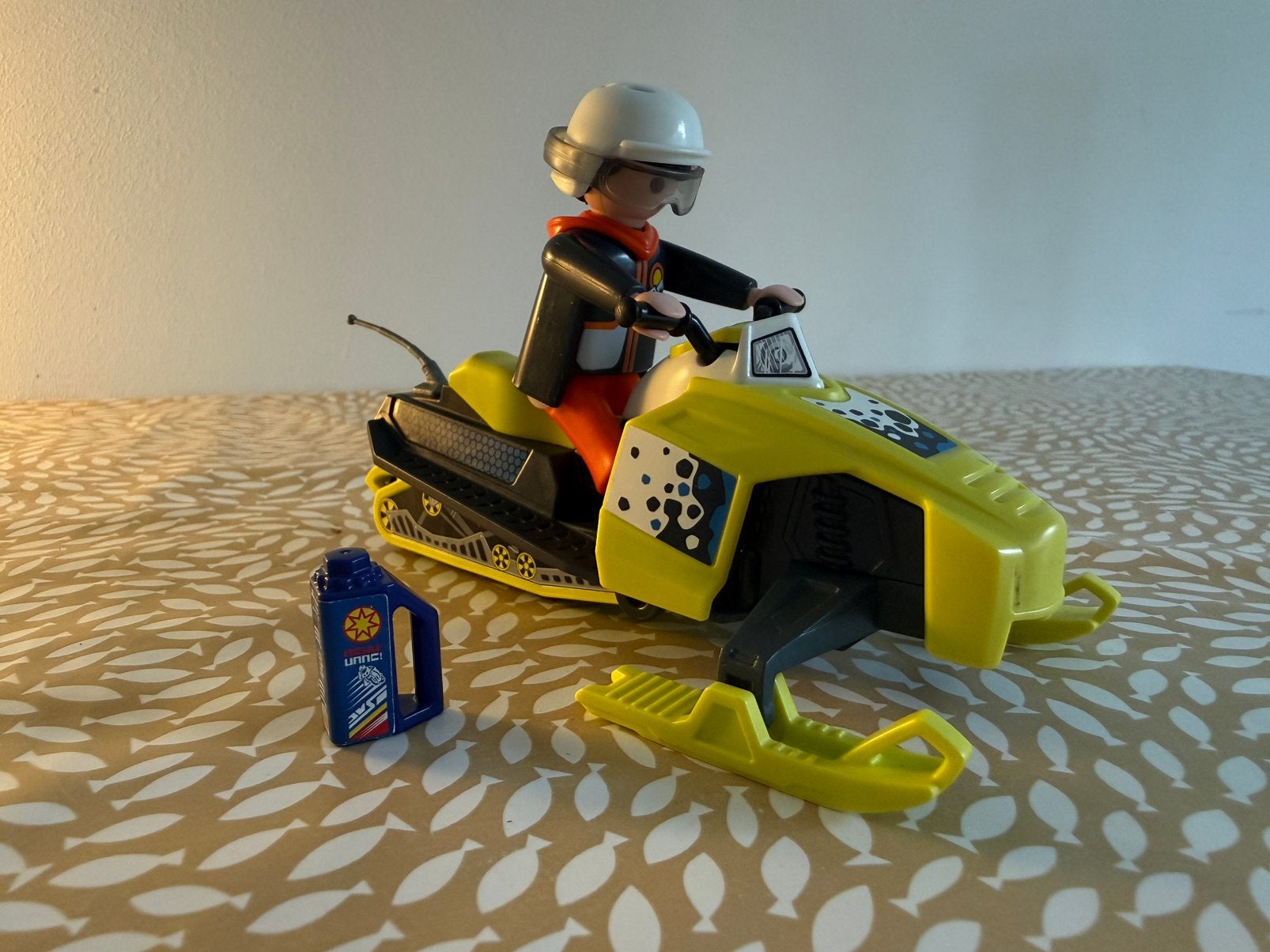 Playmobil 9285 sneeuwscooter, Kinderen en Baby's, Speelgoed | Playmobil, Complete set, Voertuig, Ophalen of Verzenden, Zo goed als nieuw