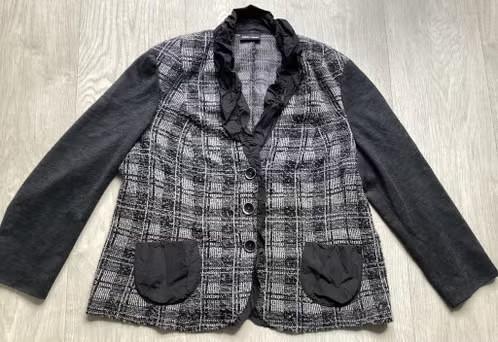 Gerry Weber Jasje Maat 48 (XL) Zwart/grijs, Zwart, Maat 46/48 (XL) of groter, Ophalen of Verzenden, Jasje