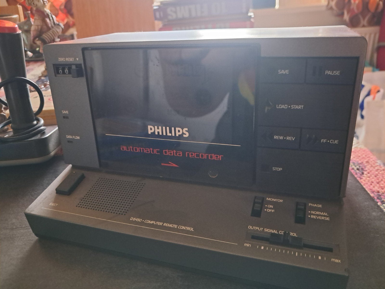 Philips D6450 Automatic Data Recorder, Verzenden, Bandrecorder, Met stofkap