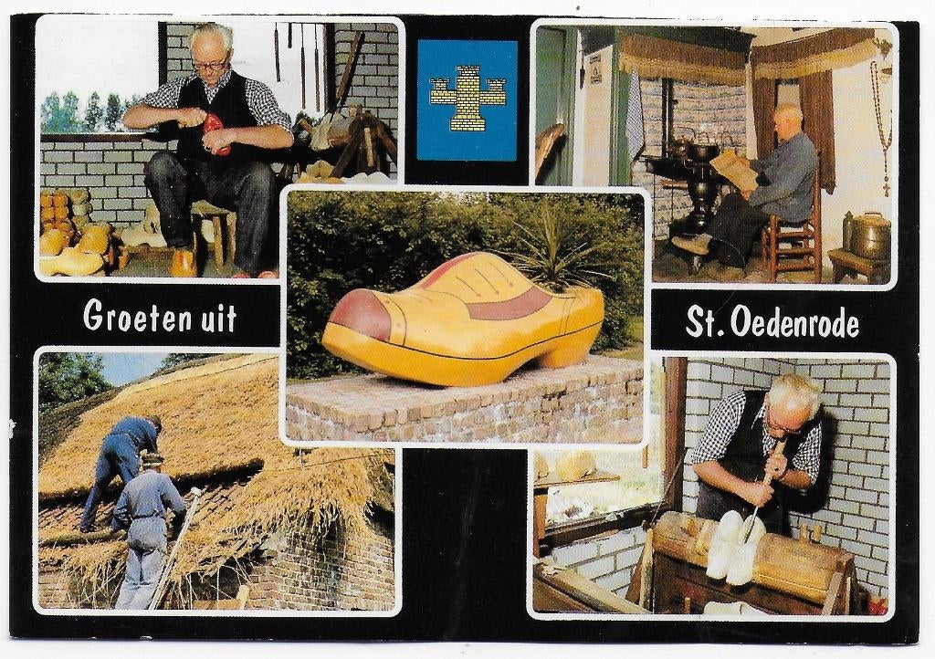 St Oedenrode Gelopen Ansichtkaart ( B5319 ), Verzenden, 1980 tot heden, Gelopen