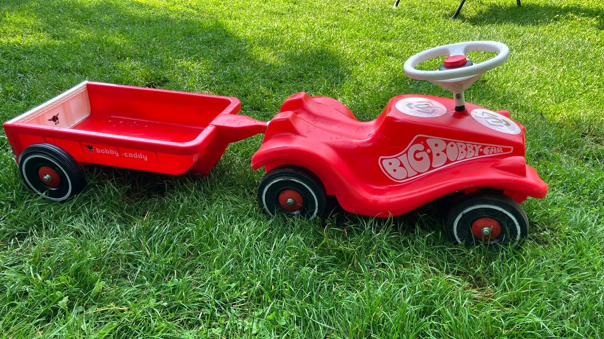 Bobby car met aanhanger, Kinderen en Baby's, Ophalen, Zo goed als nieuw, Overige merken