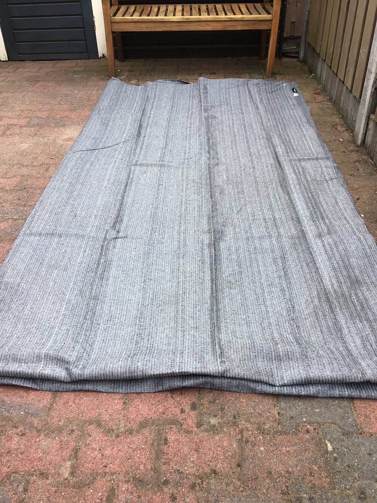 Tent tapijt 3.00 bij 6.00, Ophalen, Gebruikt