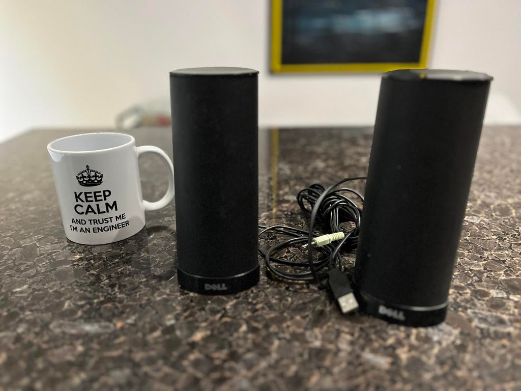 Dell USB Speakers - Compacte en heldere audio, Ophalen of Verzenden, Gebruikt, Audiokanaal 2