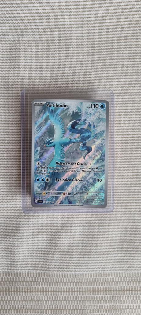 Pokemon Articuno French card | #161 Journey Together, Ophalen of Verzenden, Nieuw, Losse kaart