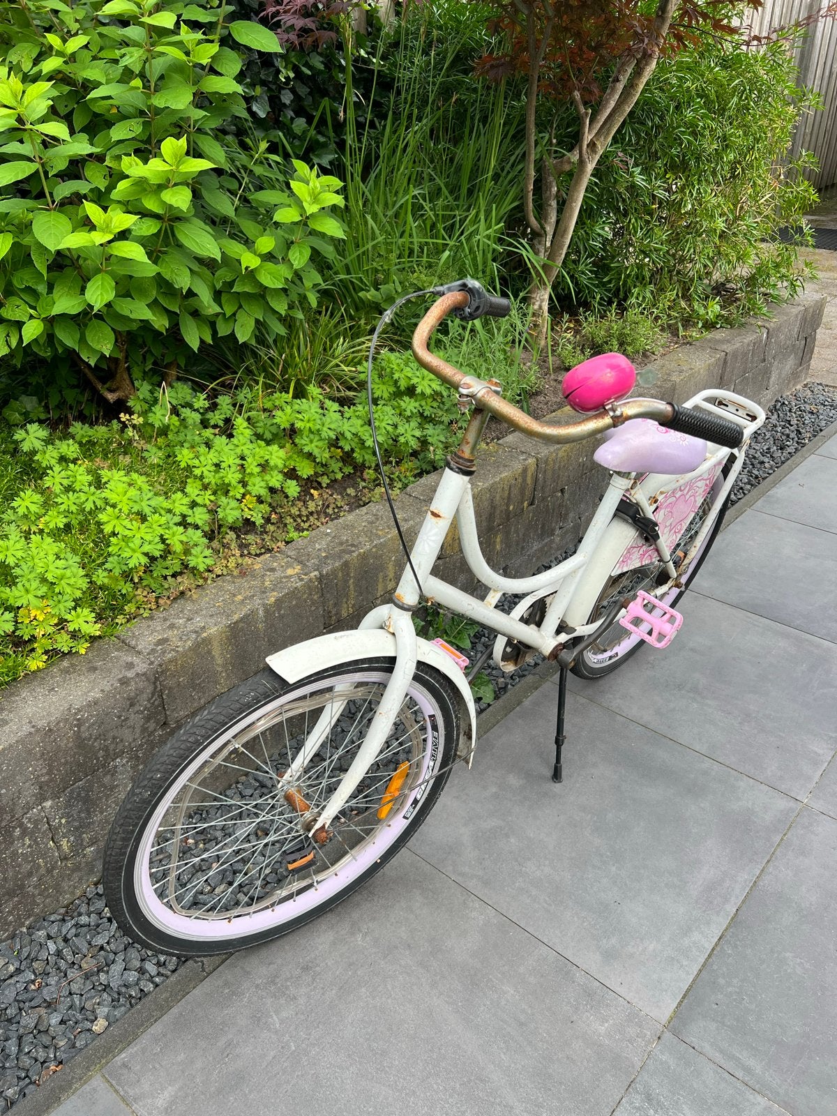 Gebruikte Meisjesfiets 24 inch - 3 versnellingen - opknapper, Ophalen, Gebruikt, 24 inch, Versnellingen