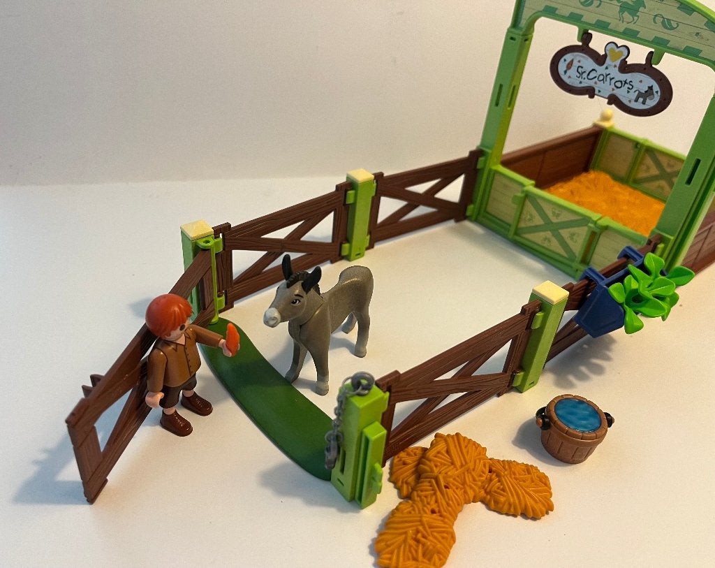 Playmobil 70120, Spirit, Knip en Meneer Worteltjes..., Gebruikt, Complete set, Overige typen, Ophalen of Verzenden