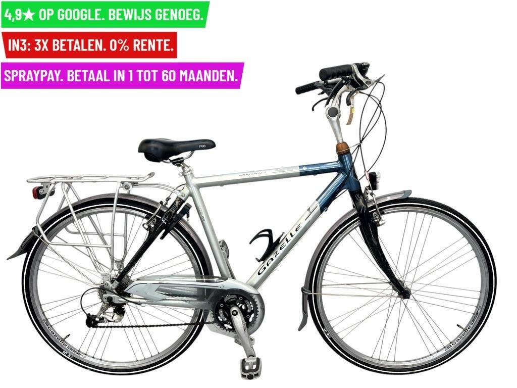 Herenfiets GAZELLE MEDEO 28"/54cm/24ver - Garantie/Levering, Fietsen en Brommers, Fietsen | Heren | Herenfietsen, 9713 Bv Groningen