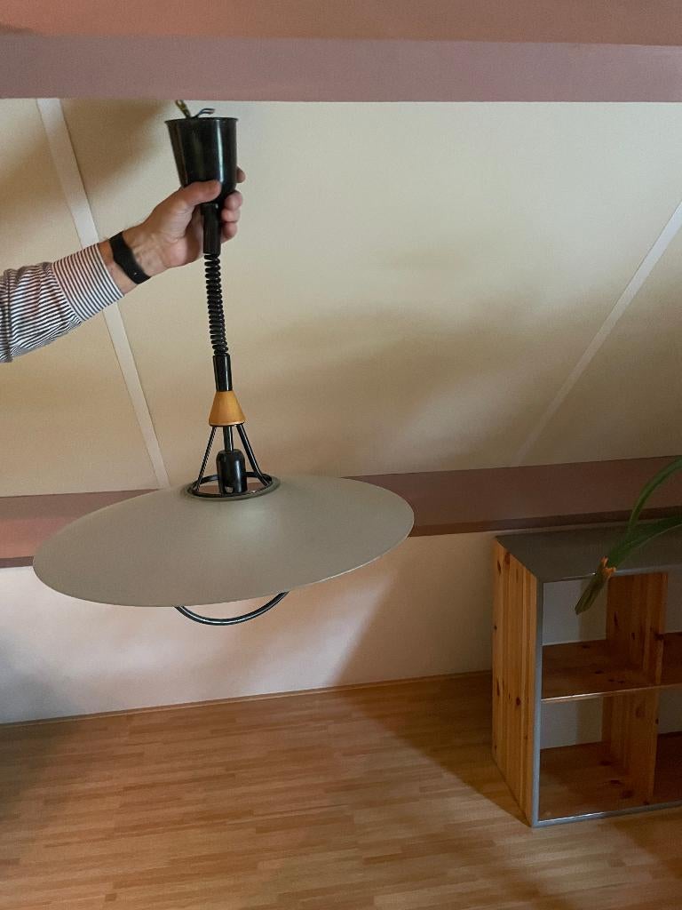 hanglamp, Ophalen, Gebruikt, Glas, 50 tot 75 cm