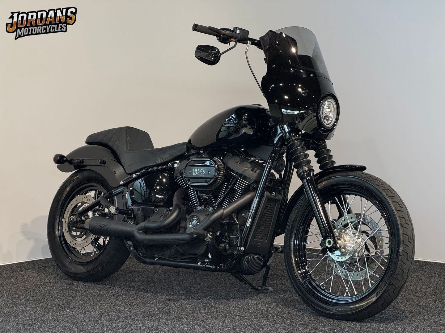 HARLEY-DAVIDSON STREET BOB 114 FXBBS 114 CLUBSTYLE (bj 2021), HARLEY-DAVIDSON, Chopper, Bedrijf, Onbekend