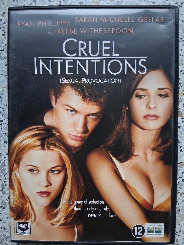 De Thrillerfilm "Cruel Intentions", (Sexual Provocation)., Vanaf 12 jaar, Ophalen of Verzenden, Zo goed als nieuw