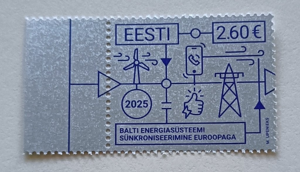 Estland 2025 Sync Baltische staten continentaal Europa, Ophalen of Verzenden, Overige landen, Postfris