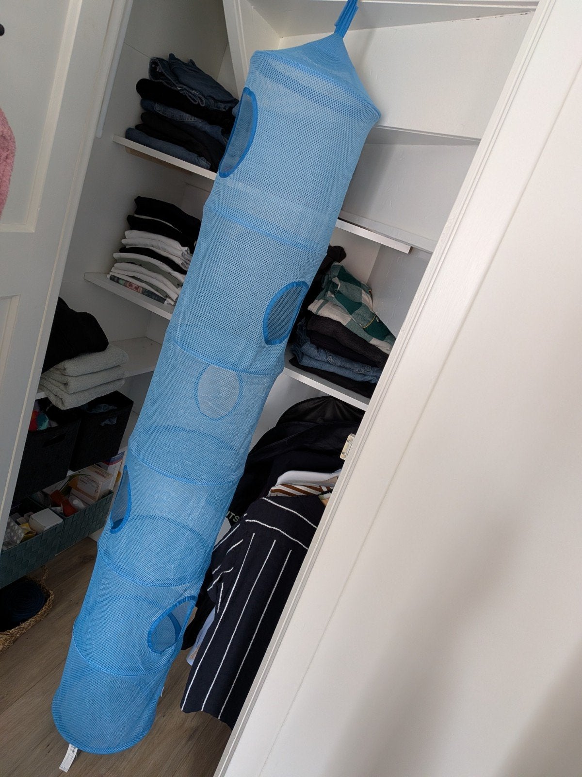Ikea Fångst opbergsysteem blauw, Ophalen of Verzenden, Gebruikt