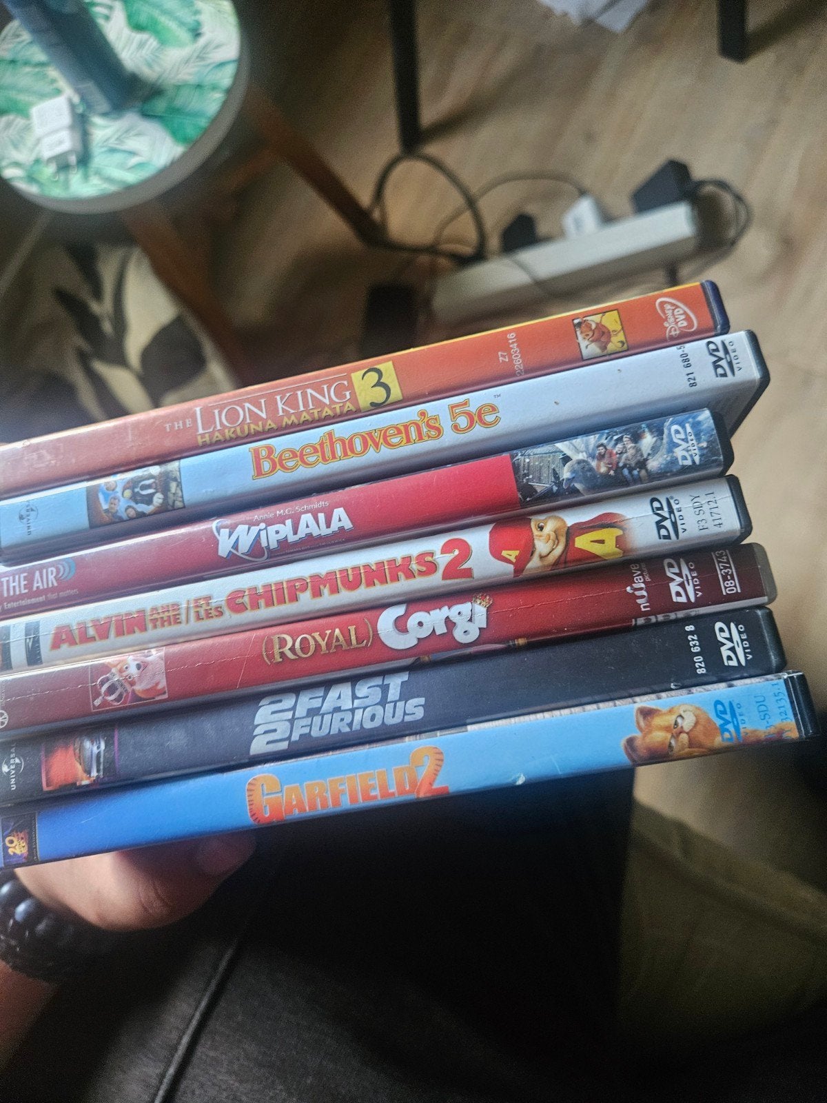 Grote stapel diverse kinderfilms op DVD, Gebruikt, Animatie, Alle leeftijden, Ophalen of Verzenden