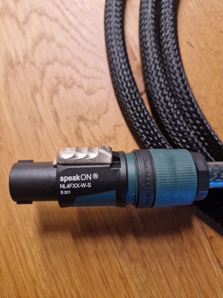 REL/BK/MJ high-level speakon kabel Ultimate, Ophalen of Verzenden, Nieuw, 2 tot 5 meter, Overige kabels