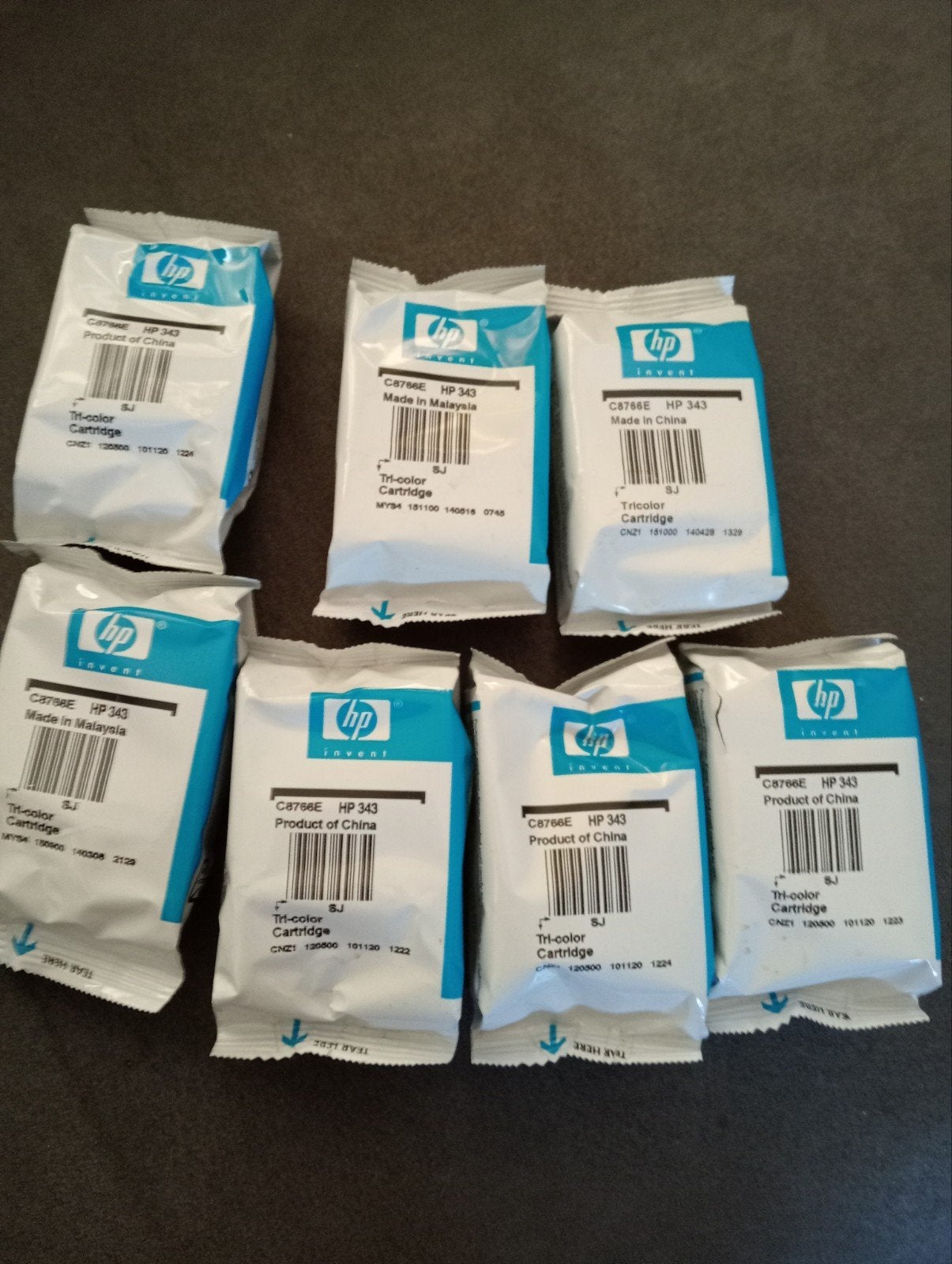 HP 343 Tricolor Cartridges - Nieuw en Ongeopend, Ophalen of Verzenden, Nieuw, Cartridge, HP