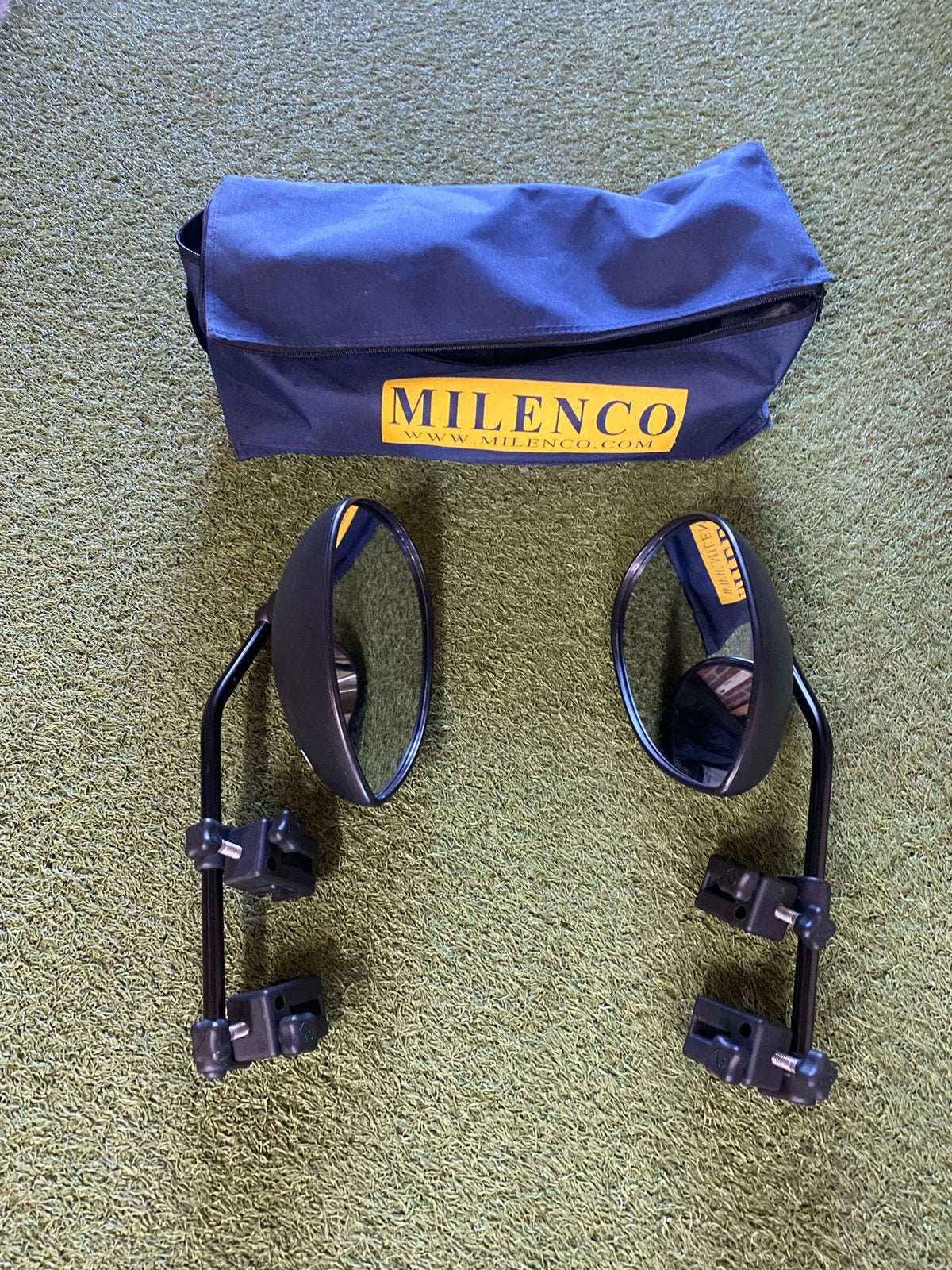 Milenco spiegels, Ophalen
