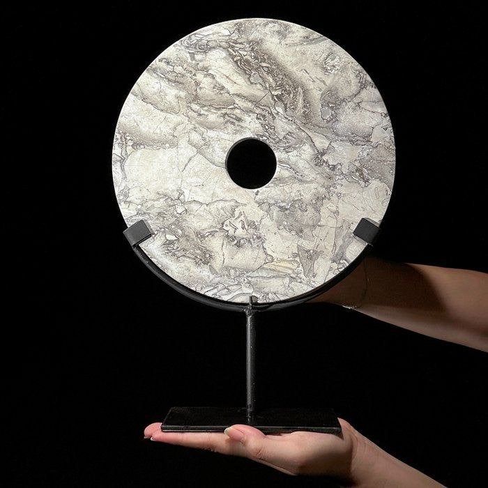 Decoratief ornament - Decorative Grey Marble  - Indonesië, Verzenden, Boho, Nieuw, Natuurlijk materiaal