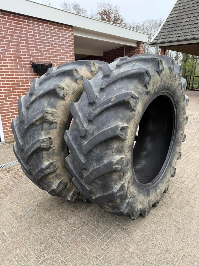 Trelleborg TM700 580/70R38, Ophalen